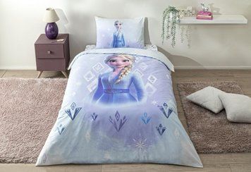 Подростковое постельное белье TAC Disney Frozen Diamond двухсторонняя / простынь на резинке p-60315771 фото