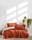 Жаккардовое покрывало с наволочками Saheser Tziana tile red евро 30256 фото 1