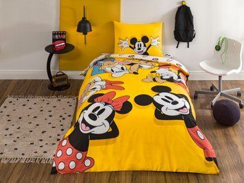 Подростковое постельное белье TAC Disney Mickey and Friends Ранфорс p-60315769 фото