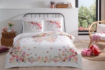 Постельное белье TAC Ranforce Victoria pembe Glow p-60295628 фото