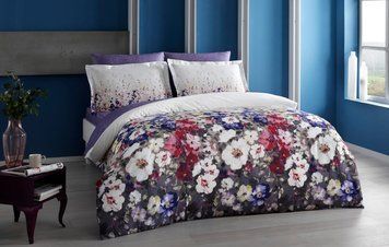 Постельное белье TAC DIGITAL Saten Desire Lilac p-60257117 фото