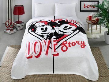 Плед TAC Disney Minnie Mickey 220х240 см p-71120814 фото