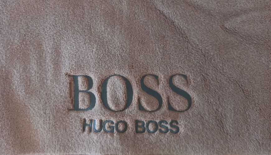 Рушник Hugo Boss  cotton 75*150 ( асорті) p-877031 фото