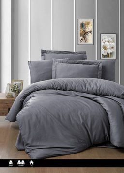 Постільна білизна сатин люкс First Choice Snazzy Quick Silver m018117 фото