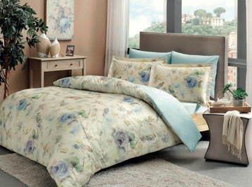 Постільна білизна TAC DIGITAL Saten Prelude lila p-60230042 фото