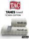 Рушник Tac Tanes micro cotton Krem 50*90 p-18091565 фото 2