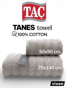 Рушник Tac Tanes micro cotton Vizon 70*140 p-18091575 фото