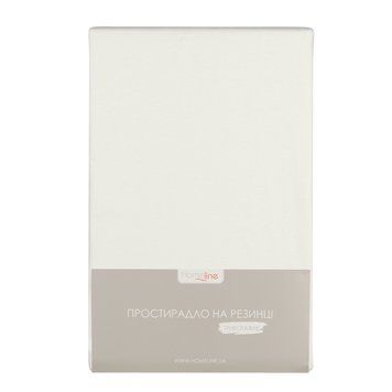 Простынь трикотажная на резинке Home Line (кремовый) 200х200см, 140 г/м&sup2; 162612 фото