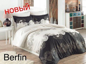 Постельное белье сатин люкс First Choice Berfin m015096 фото