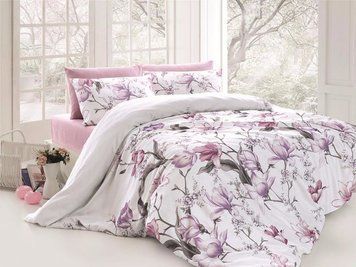 Постільна білизна ранфорс First Choice DeLuxe Layla Lila (Purple) m013216 фото