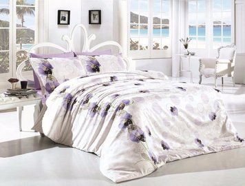 Постільна білизна ранфорс First Choice DeLuxe Leora Lila (Purple) m013937 фото