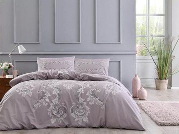 Постільна білизна TAC Ranforce Chelsea lila p-60279670 фото