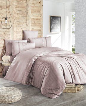 Постельное белье ранфорс First Choice DeLuxe Gala Pudra (Powder) m016560 фото