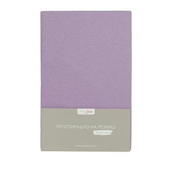 Простынь трикотажная на резинке Home Line (сиреневый) 180х200см, 140 г/м&sup2; 162733 фото