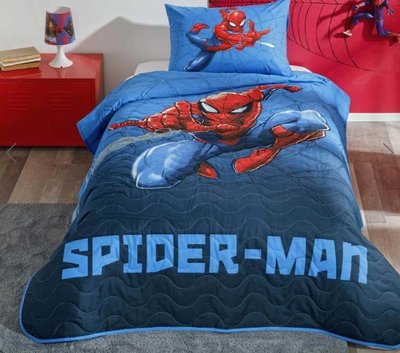 Покривало TAC Disney Spiderman Focus 160×220см + наволочка 50×70см p-60299816 фото