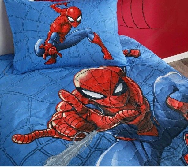 Покрывало TAC Disney Spiderman Focus 160&times;220см + наволочка 50&times;70см p-60299816 фото