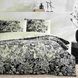 Постельное белье с покрывалом TAC Magie black 220х230 см p-60306578 фото