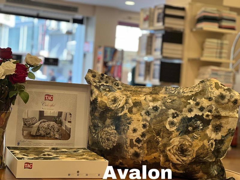 Постельное белье TAC DIGITAL Saten Avalon kahve p-60319887 фото