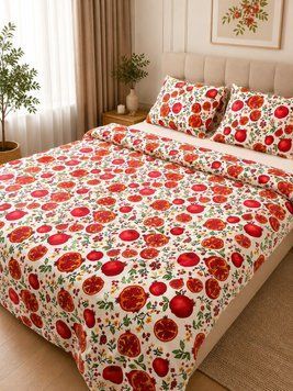 copy_Постельное белье евро Saheser Pomegranate v2 p-9730166 фото