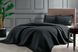 Стьобане покривало TAC Glory Black 250&times;260см + дві наволочки 50&times;70см p-71319009 фото