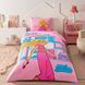 Підліткова постільна білизна TAC Disney Barbie Dream house  / простирадло на резинці p-60330418 фото