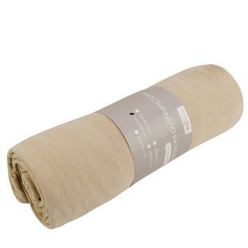Простынь трикотажная на резинке Home Line (бежевый) 200х200см, 110 г/м&sup2; 154858 фото