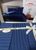 Постельное белье Massimo Monelli Stripe Saten темно-синий p-50117106 фото
