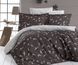 Постельное белье сатин люкс First Choice Liberta Kahve (Brown) m015710 фото