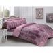 Постельное белье TAC Delux Saten Rauma bordo King р-60200819 фото