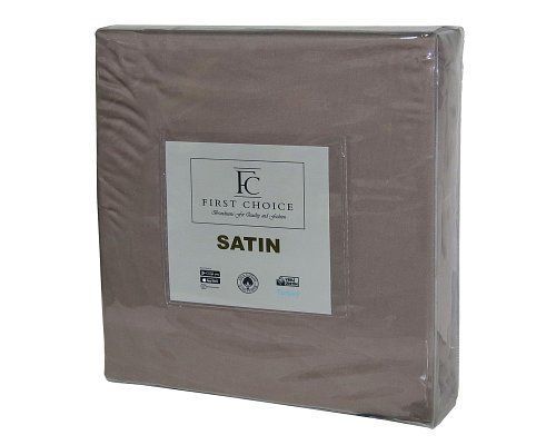 Набір Простирадло на гумці та наволочки First Choice Mink Saten 160х200 + 50x70 (2шт) p-60223362 фото
