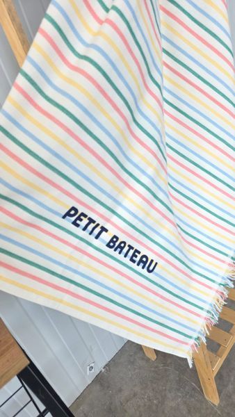 Рушник  Pestemal Petit Bateau 100*150см для пляжу та сауни p-30129 фото