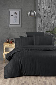 Постільна білизна ранфорс First Choice DeLuxe Gala Black m017297 фото