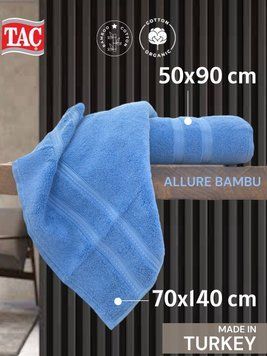 Рушник Tac Allure Bambu blu 50*90 p-71319688 фото