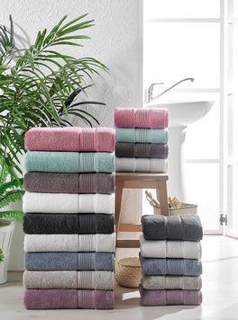 Рушник Tac Pure Yesil cotton 70*140 p-71308401 фото