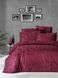 Постільна білизна жаккард First Choice Clover Bordo (dark red) m016392 фото