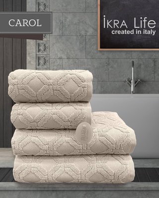 Набор полотенец Ikra Life Carol pudra p-777015 фото