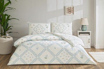 Постельное белье TAC Ranforce Elyon mavi p-60318582 фото