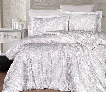 Постільна білизна сатин люкс First Choice Advina Sampanya (Champagne) m015699 фото